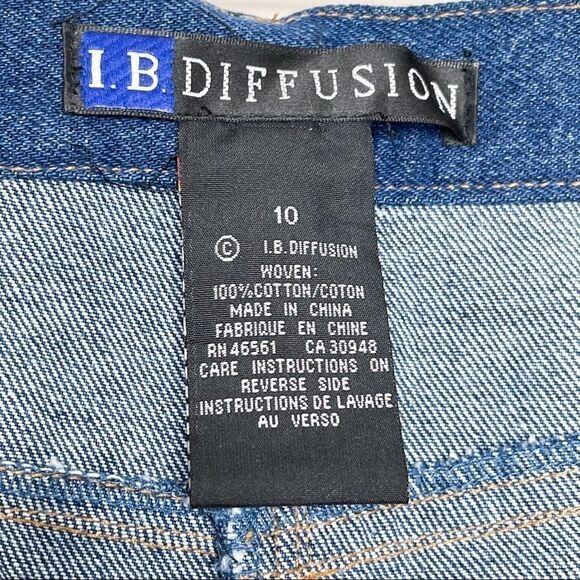 VTG I.B. Diffusion mom Jeans tapered leg med wash - Picture 6 of 13